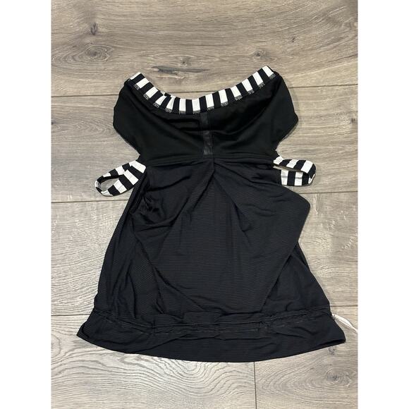 Lululemon Racerback Sculpt Tank Top Shirt Running Workout Women’s Size 6 Black - Picture 1 of 7